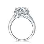 3ct Moissanite Sterling Silver Ring at Marhabu - supplier image 5