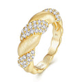 Minimalist Gold-Plated Sterling Silver Ring at Marhabu - supplier image 1