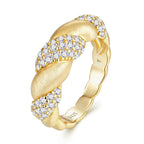 Minimalist Gold-Plated Sterling Silver Ring at Marhabu - supplier image 1