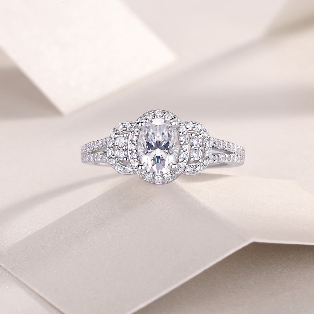 Dream Eden Oval Moissanite Ring at Marhabu - supplier image 5