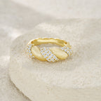 Minimalist Gold-Plated Sterling Silver Ring at Marhabu - supplier image 3