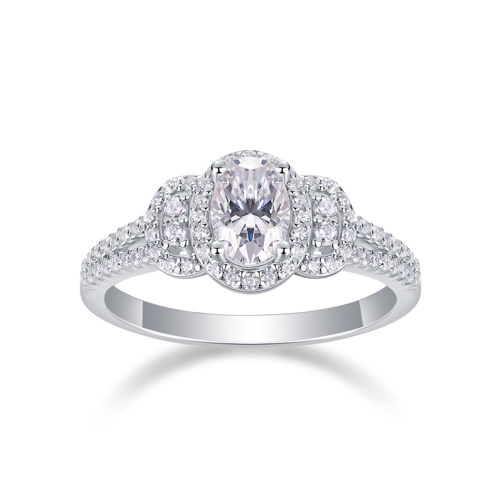 Dream Eden Oval Moissanite Ring at Marhabu - supplier image 1