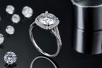 3ct Moissanite Sterling Silver Ring at Marhabu - supplier image 6