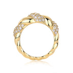 Minimalist Gold-Plated Sterling Silver Ring at Marhabu - supplier image 2