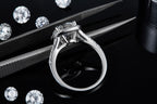 3ct Moissanite Sterling Silver Ring at Marhabu - supplier image 4
