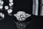 3ct Moissanite Sterling Silver Ring at Marhabu - supplier image 2