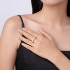 Minimalist Gold-Plated Sterling Silver Ring at Marhabu - supplier image 10