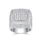 Imperial Men's Moissanite Sterling Silver Ring at Marhabu - supplier image 3