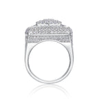Imperial Men's Moissanite Sterling Silver Ring at Marhabu - supplier image 6
