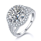 5ct Moissanite Sterling Silver Ring at Marhabu - supplier image 1