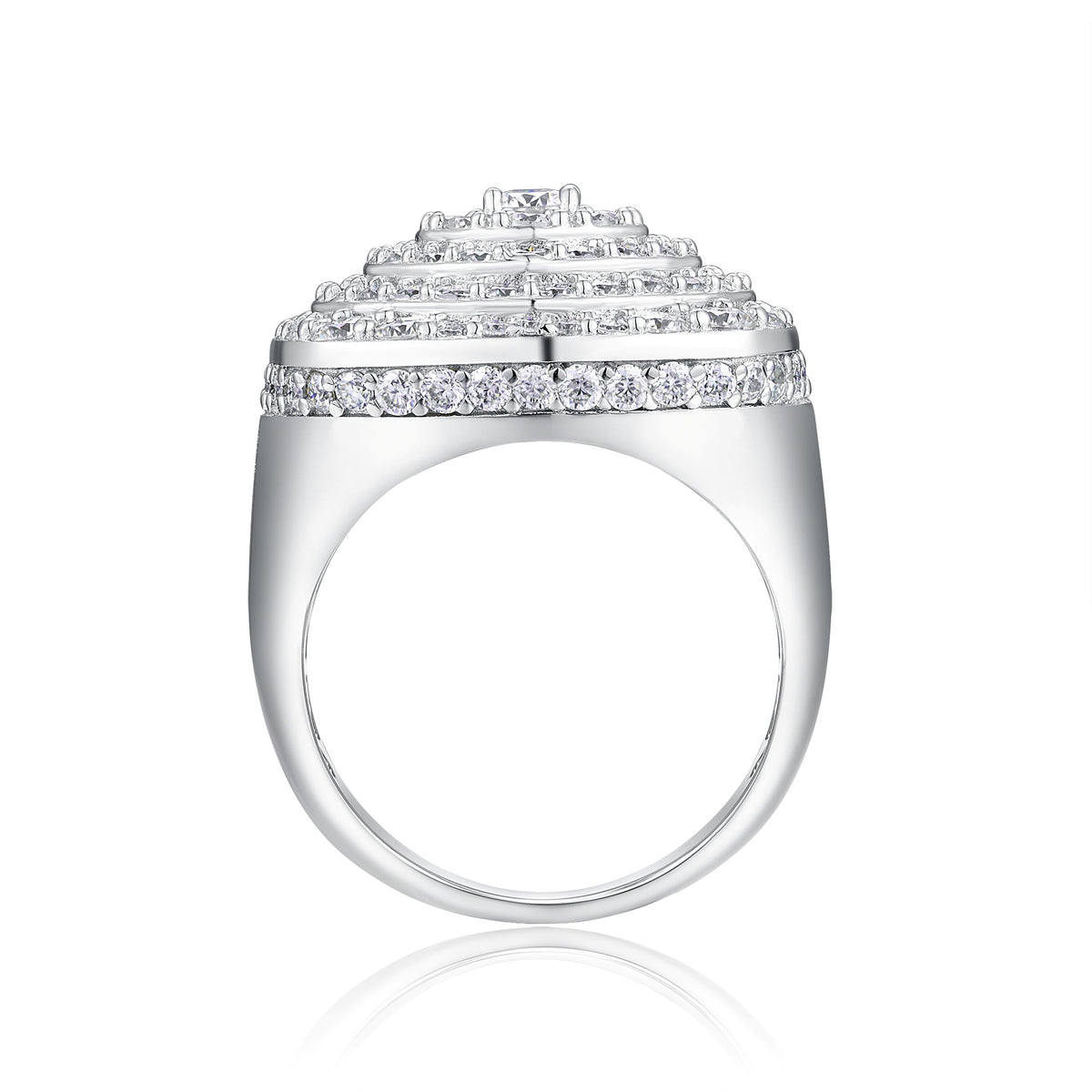Divine Revelation Men's Moissanite Ring at Marhabu - supplier image 8
