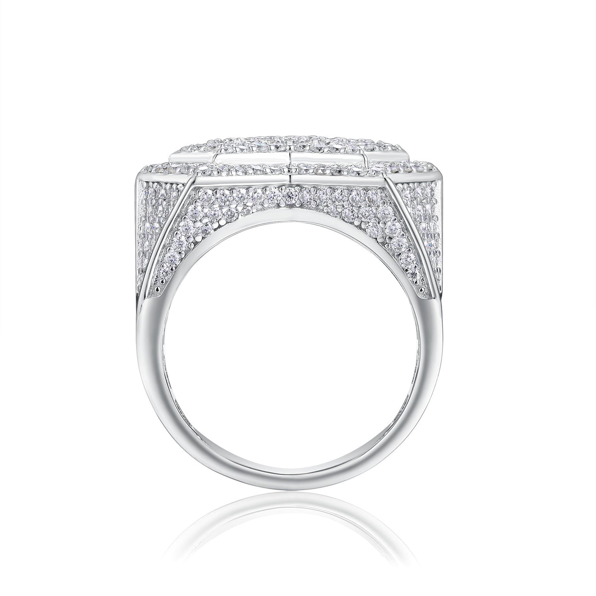 Divine Revelation Men's Moissanite Ring at Marhabu - supplier image 2